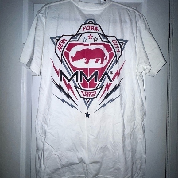 Men’s White Eckō Shirt Size Large - Picture 2 of 7